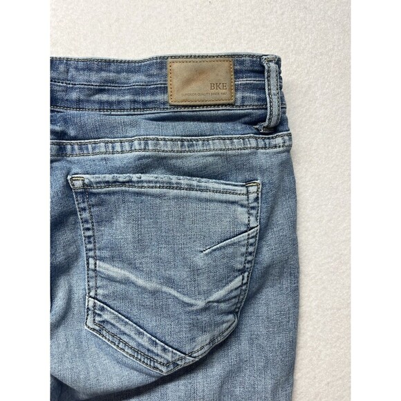 BKE Womens Payton Jeans Size 32 Mid-Rise Universal Fit Straight Leg Blue Denim - Picture 5 of 5